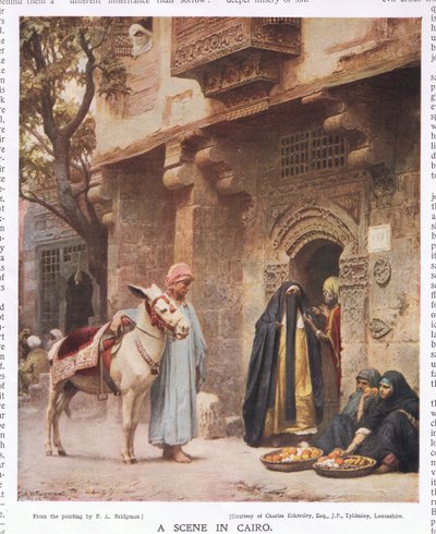 A scene in Cairo (from the 